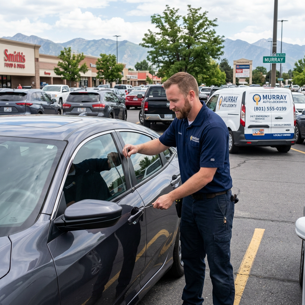Auto Locksmith Murray UT – Fast 24/7 Car Lockout Help